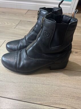 Ariat front-zip English riding paddock boots